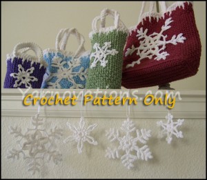 Gift Bags and Snowflake Ornaments