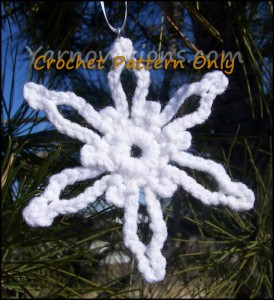 crochet snowflake free patterns