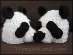 panda baby hat