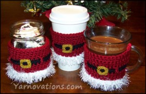 santa jar cozy