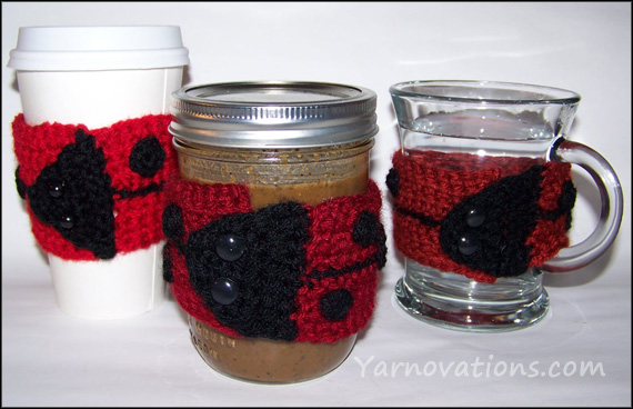 crochet ladybug cozy