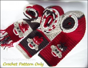 sock monkey scarves