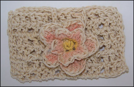 Victorian Crochet Gift Card Holder