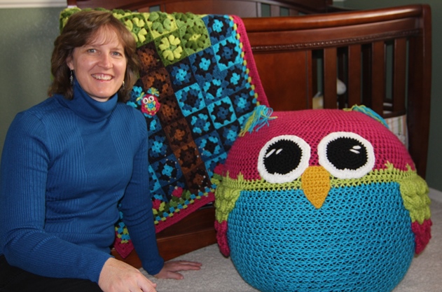 A Owl Bean Bag Deb Blanket