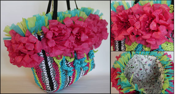 Rosey Handbag Close Ups