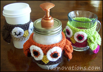 Owl Cup Cozy