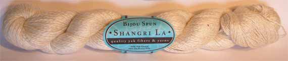 Shangri La yarn in Pearl