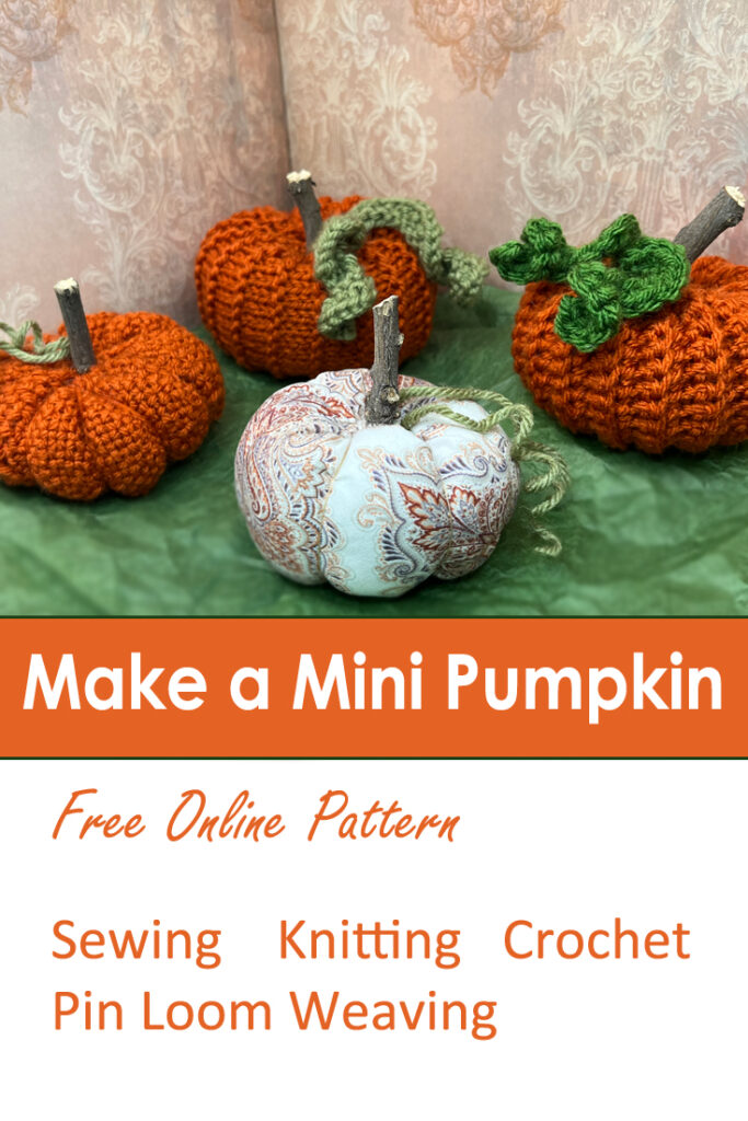 Loom Knit Pumpkins  Loom knitting stitches, Loom knitting projects, Loom  knitting