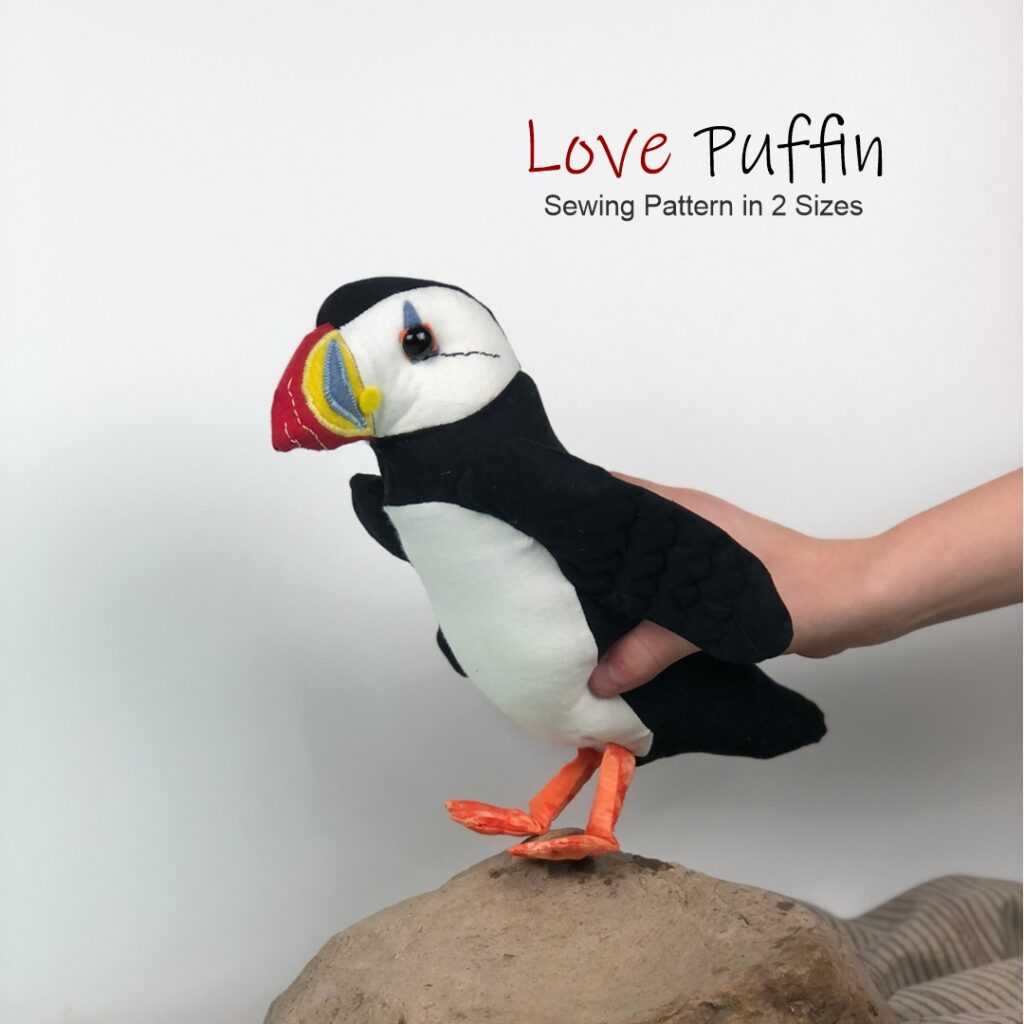 puffin stuffed animal
