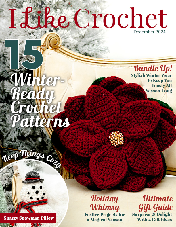 I Like Crochet magazine December 2024