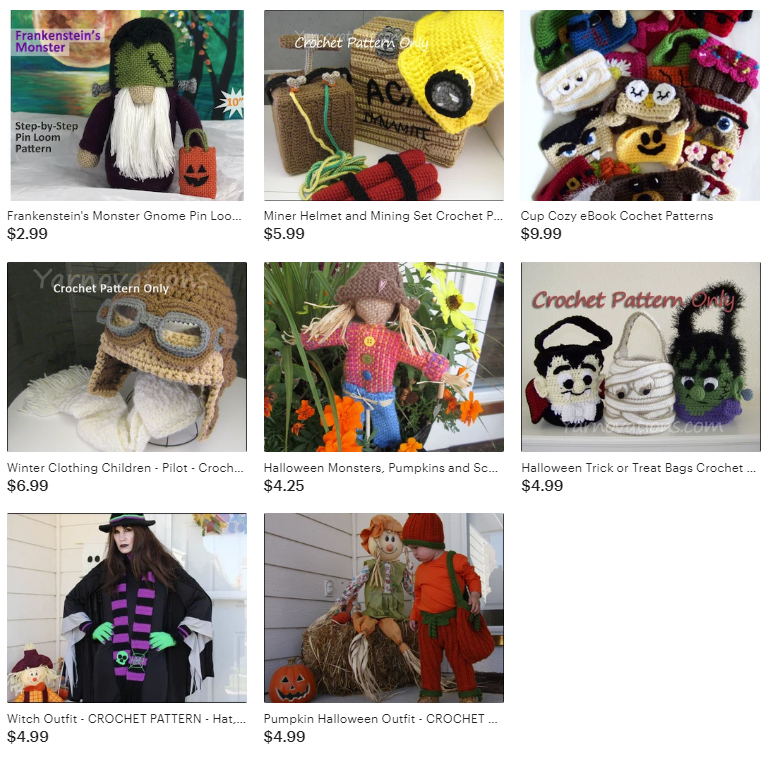 5 Little Monsters: Loom Knit Pumpkins